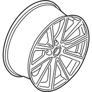 Wheel Rim 8.5 X 19 Polished