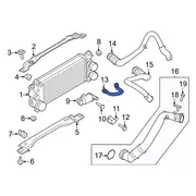 Air Duct Turbocharger Intercooler Pipe - 2.7L