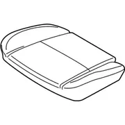 Seat Cover Cushion - Right, Rear, Back (XL)