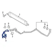 Automatic Transmission Oil Cooler Hose Tube - 5.0L (GT Feature Car, AT)