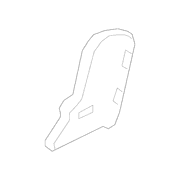 Seat Back Recliner Adjustment Mechanism Cover - Left, Rear (Low, SEL)