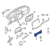 Instrument Panel Trim Console - Right (XL)