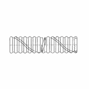 Hose 2.5 Inch Inner Diameter x 24 Inch Length with Wire Reinforcement