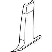 Door Pillar Post Trim Set Panel