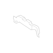 Floor Pan Crossmember Bracket Reinforcement - Rear