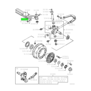 WASHER,FR AXLE 2