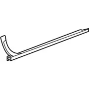 Door Window Belt Weatherstrip - Left, Front, Outer