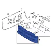 Grille Radiator - Front, Center (Performance)