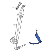 Buckle Seat Belt - Left, Front