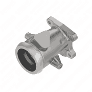 Flanged Exhaust Manifold with Outboard Exhaust Brake for OM904 Euro 3