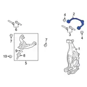 Suspension Control Arm Steering Knuckle - Front