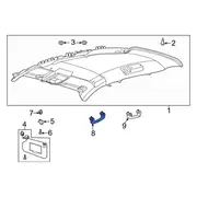 Interior Grab Bar Assist Handle - Right, Front