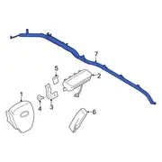 Curtain Air Bag - Left