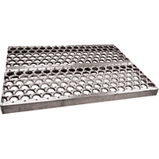 DECK PLATE-GALVANIZED, ROUND, 24" X 33"