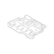 Frame Seat Cushion <br>Seat Base Latch Support 60% Side - Front, Rear, Back