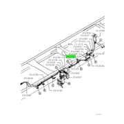 PIPE,FUEL RETURN 1