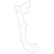 Door Lock Rod Cover Shield - Right, Rear