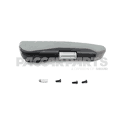 ARMREST-KW RH, SYN LTHR, MED GRY