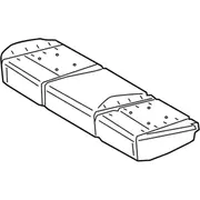 Seat Cushion Pad - Rear