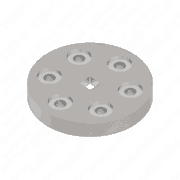 Engine Turnover Plate - 160 Diameter, S60 14L