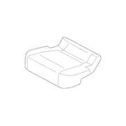 Seat Cover Cushion <br>A that replaces the original equipment back and bottom Covers of a