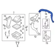 Engine Air Intake Hose - 3.5L