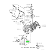 GUIDE,A/T CASE OIL LEVEL GAUGE 1