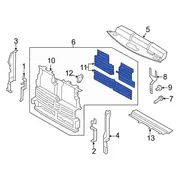 Radiator Support Air Deflector