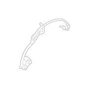 Brake Hydraulic Hose - Right, Rear