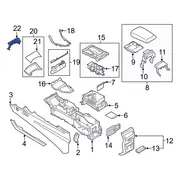 Console Trim Panel Instrument (AT)