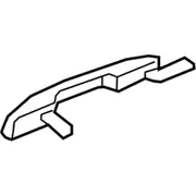 Exterior Door Handle - Right, Rear