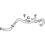 Air Duct Turbocharger Hose - Inlet, Outlet 2.7L