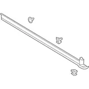 Rocker Panel Guard Molding - Left