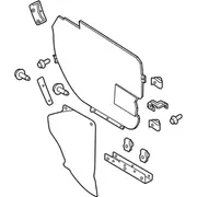 Door Panel Carrier - Left, Front (Police)