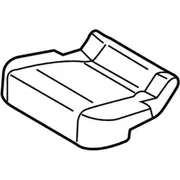 Seat Cover Cushion - Right, Rear (Phantom/Raptor)