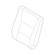 Seat Back Cushion Cover - Right, Rear (Limited)