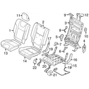 Seat Cover Cushion - Left, Front (Phantom/Raptor)