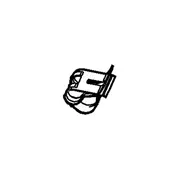 Shield clip - 7/16