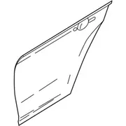 Door Outer Panel - Left, Rear,