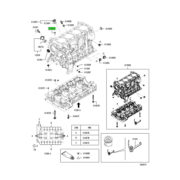 PIN,CYLINDER BLOCK 1