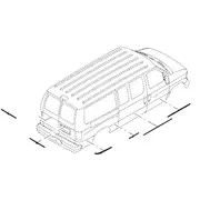 Trim Stripe Tape Decal - Right