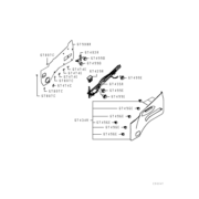 TRIM,FR DOOR,LWR RH 1