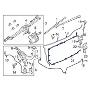 Windshield Washer Hose Headlight - Front (Performance)