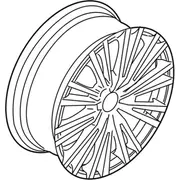 Wheel Rim 8 X 19 Performance, Only