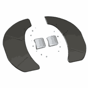 Fifth Wheel Kit, Lubrication, Pocket Insert