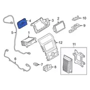 Gps Navigation Control Module Central Processing Unit