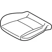 Seat Cover Cushion - Front, Driver