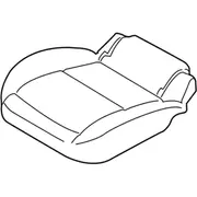 Seat Cover Cushion - Left, Rear