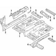 Reinforcement Floor Pan - Front
