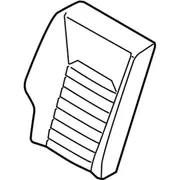 Seat Back Cushion Cover - Right, Rear